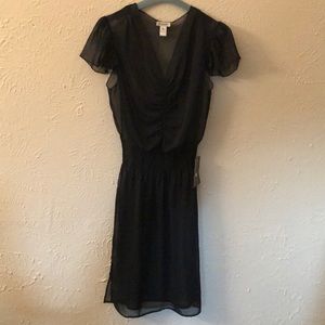 Sheer Black frock dress —Gia & Co